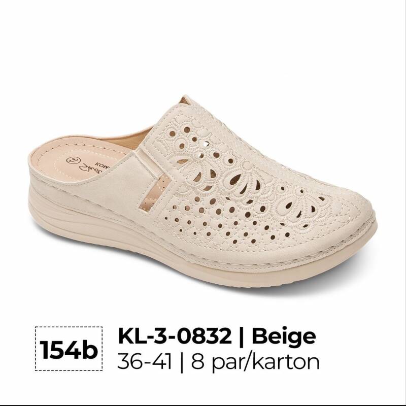 Klapki damskie Roz 36-41 / 8 par 1